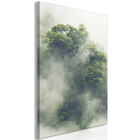 Leinwandbild - Foggy Amazon (1 Part) Vertical Artgeist