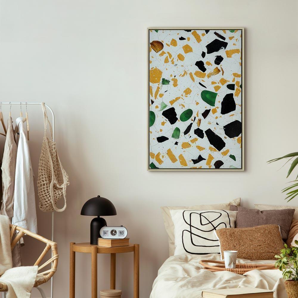 Leinwandbild - Terrazzo (1 Part) Vertical