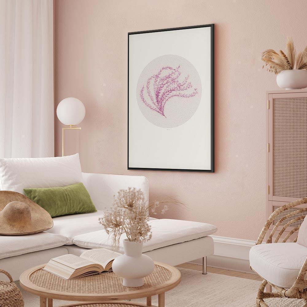 Leinwandbild - Finesse of Nature (1 Part) Vertical