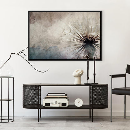 Leinwandbild - Dandelions in the Clouds (1 Part) Wide