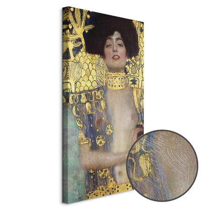 Leinwandbild - Gustav Klimt – Judith and the Head of Holofernes