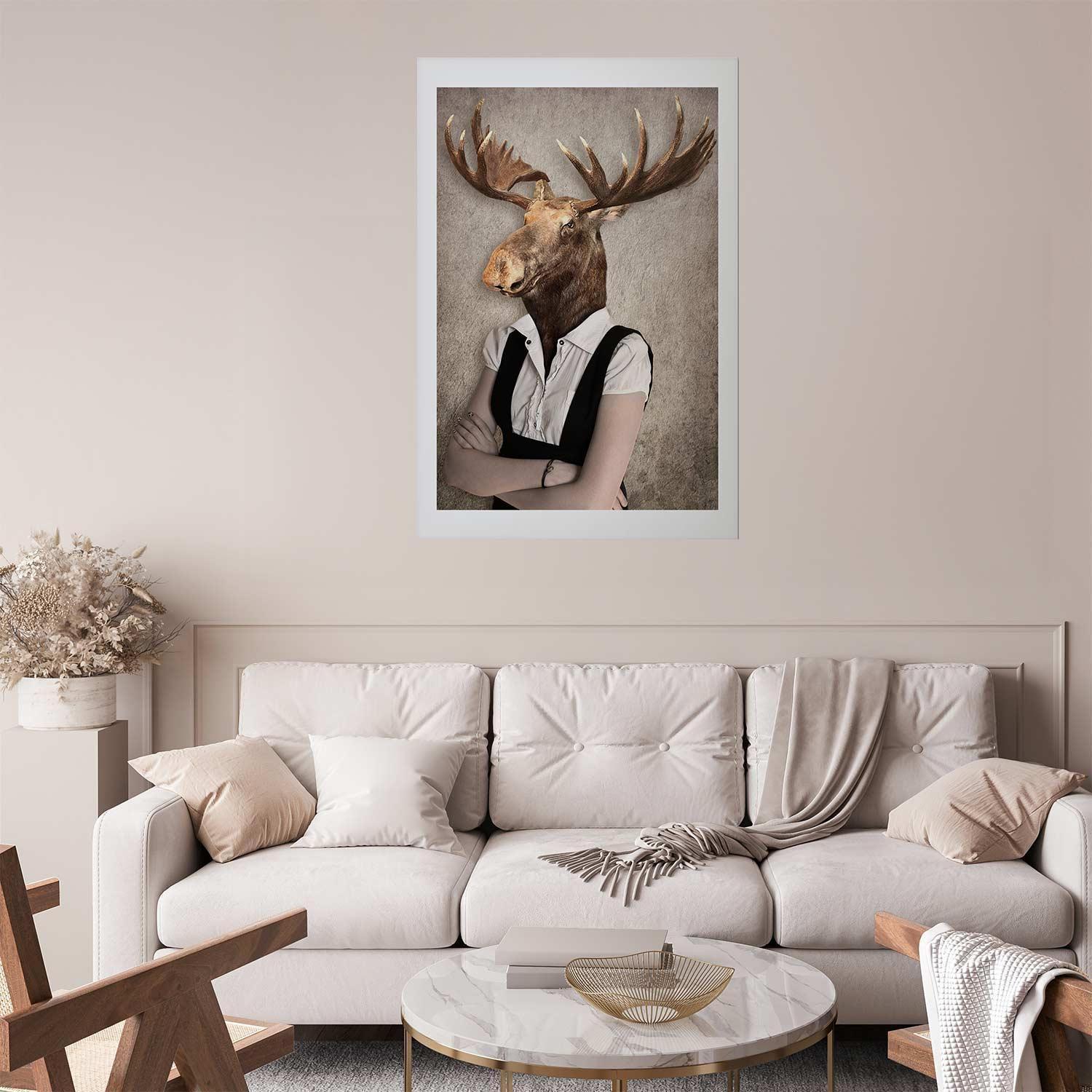 Poster - Smart Moose Artgeist