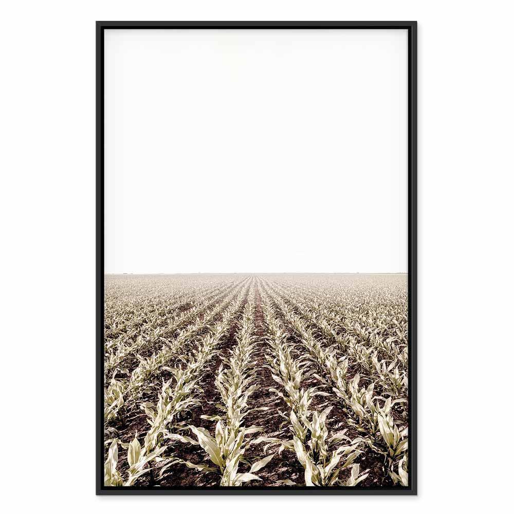 Leinwandbild - Corn Field (1 Part) Vertical