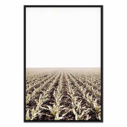 Leinwandbild - Corn Field (1 Part) Vertical