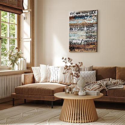 Leinwandbild - Positive Affirmations