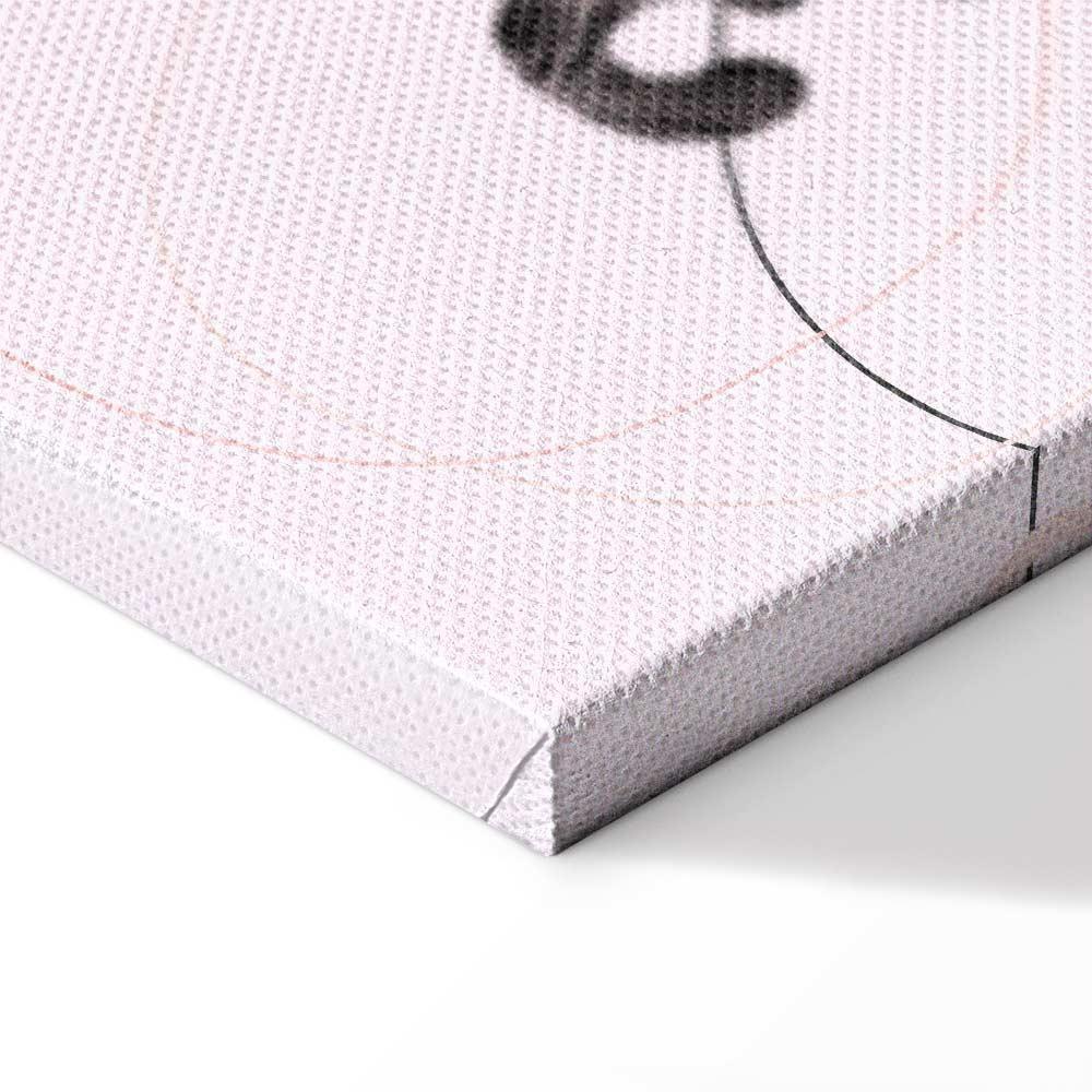 Leinwandbild - Liquid Lips (1 Part) Vertical