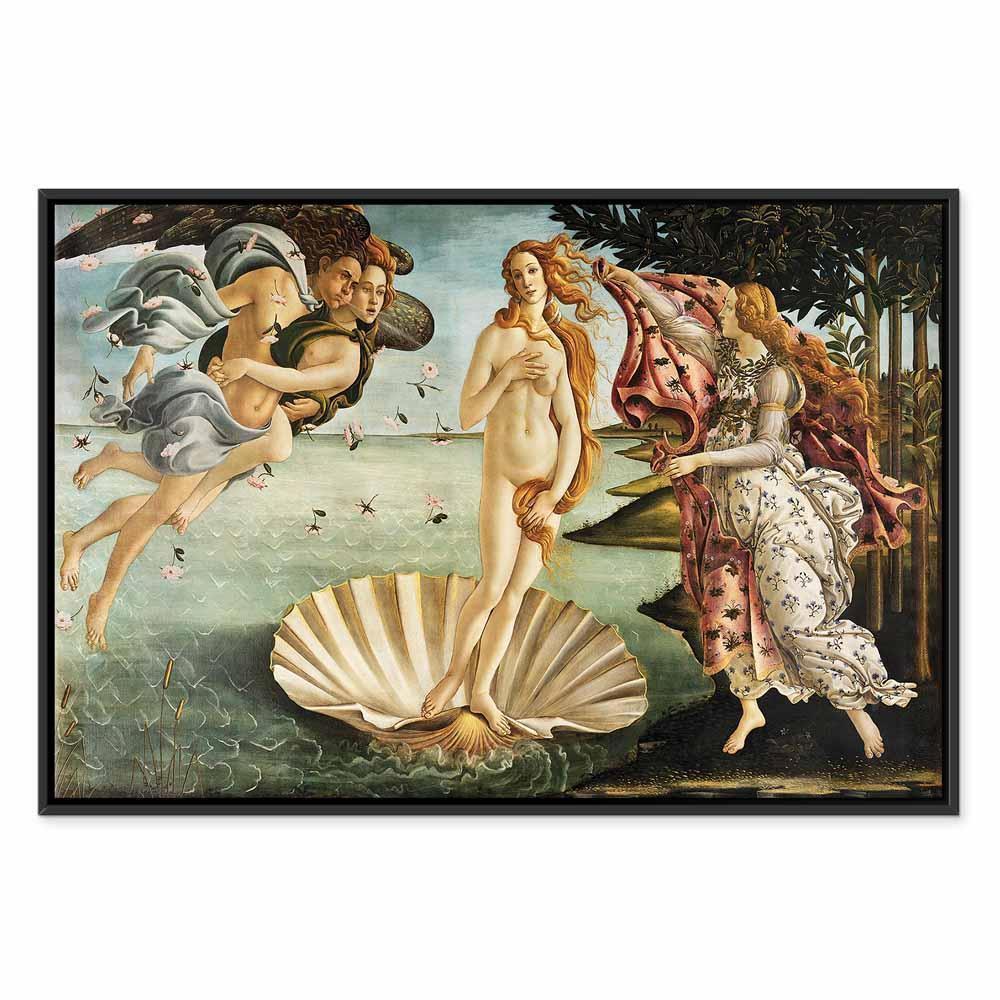 Leinwandbild - Sandro Botticelli – The Birth of Venus