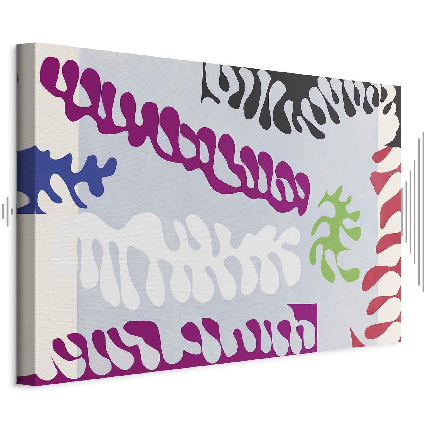 Leinwandbild - Henri Matisse – Lagoon I (from Jazz)