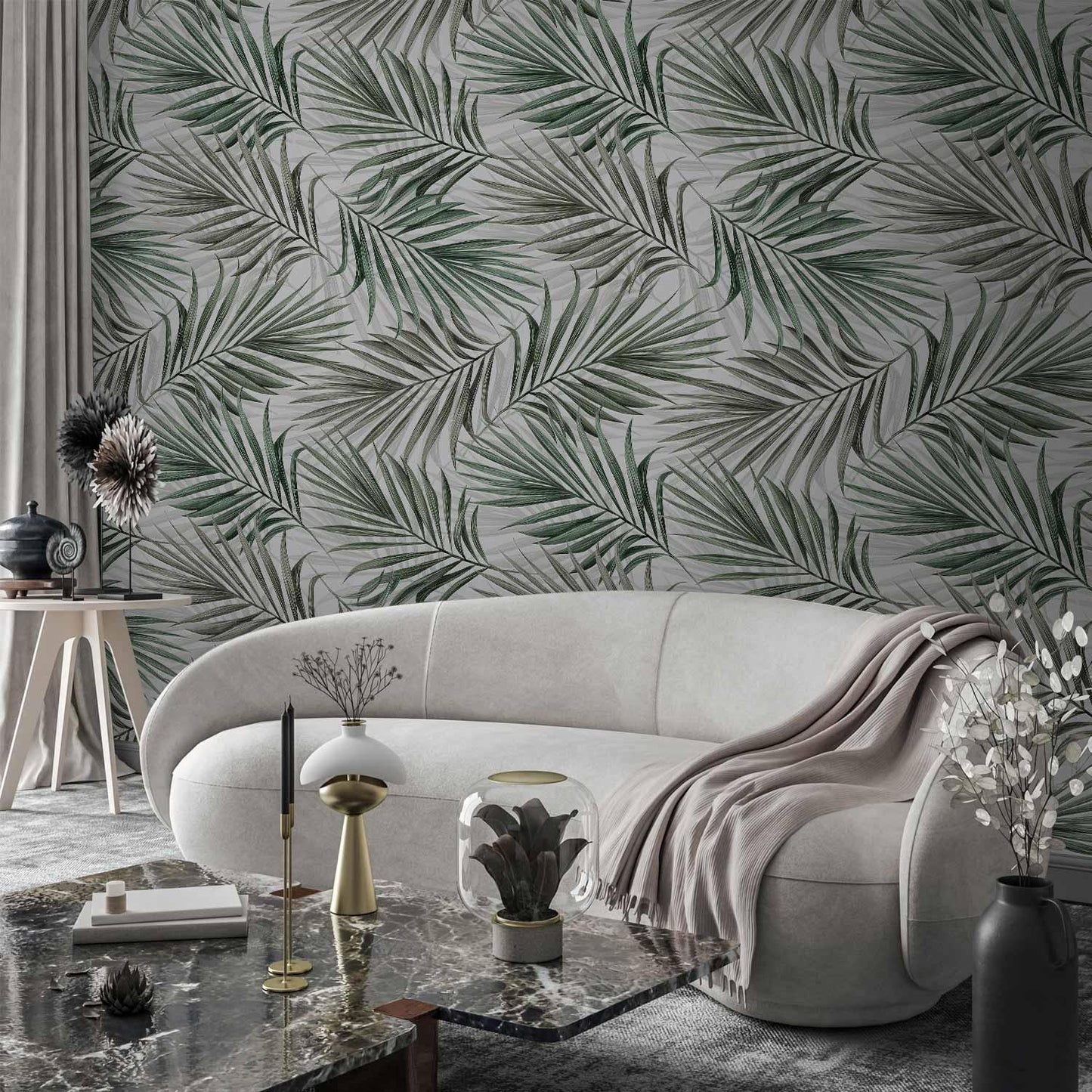 Fototapete - Leaf Chasing - Third Variant