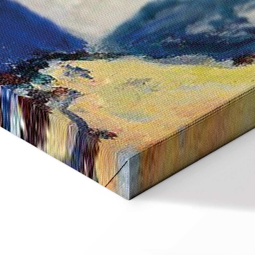 Leinwandbild - Claude Monet – Beach at Pourville