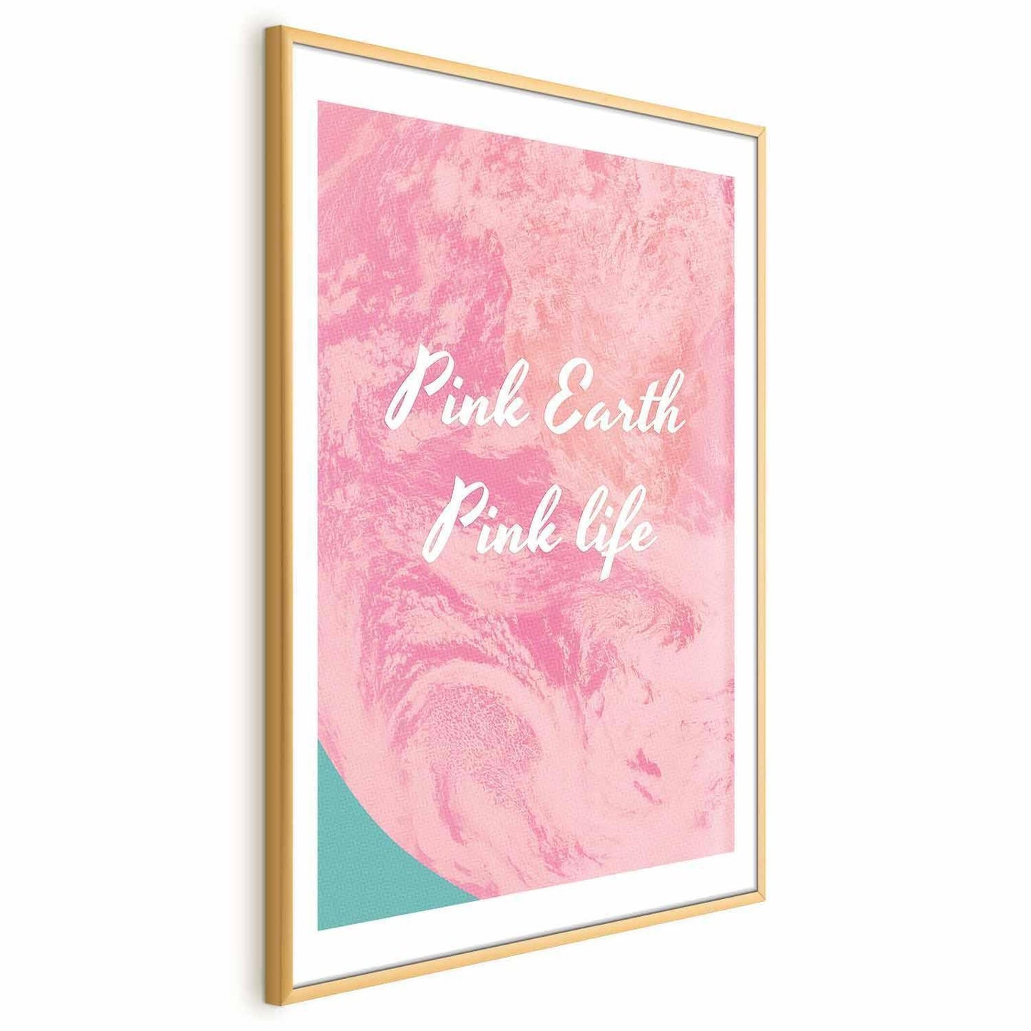 Poster - Pink Earth, Pink Life Artgeist