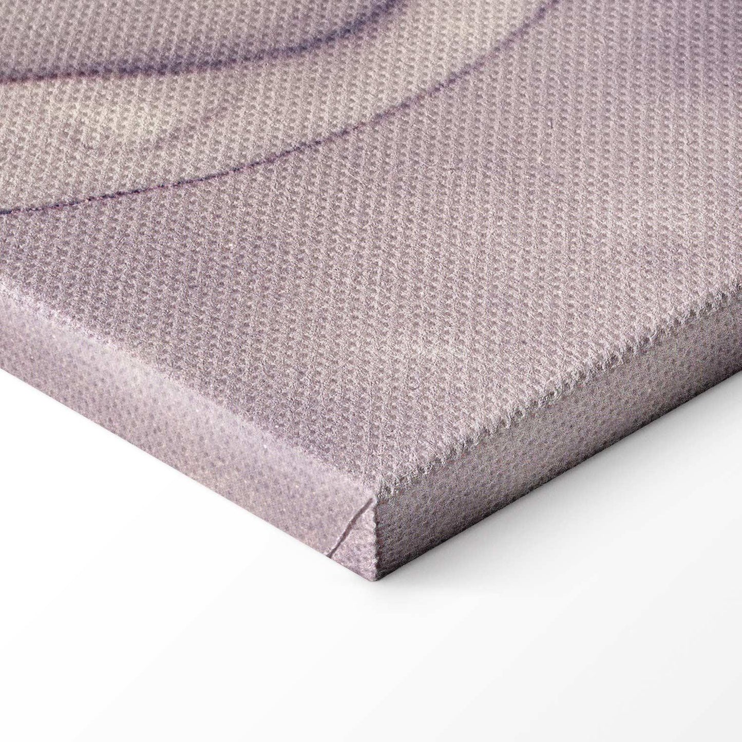 Leinwandbild - Watercolour abstraction - powder pink marble with gold accents