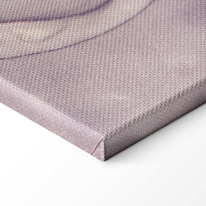 Leinwandbild - Watercolour abstraction - powder pink marble with gold accents