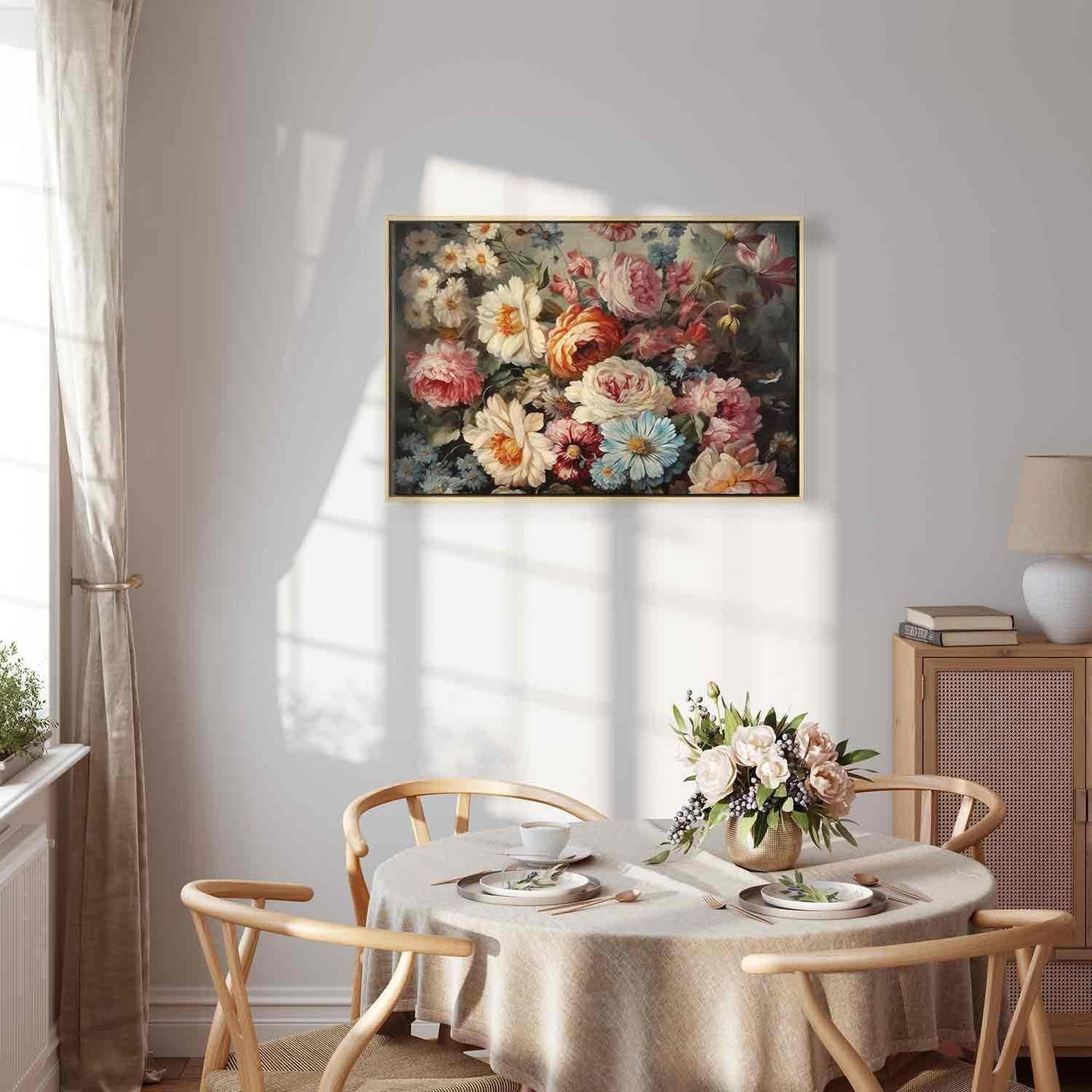 Leinwandbild - The scent of garden flowers