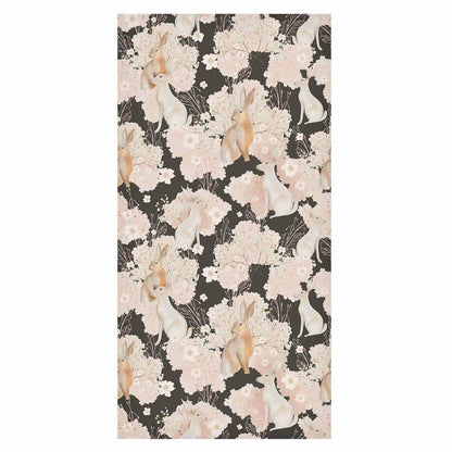 Tapete - White and beige hares