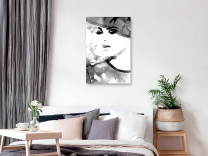 Leinwandbild - Elegance in Love (1 Part) Vertical Artgeist