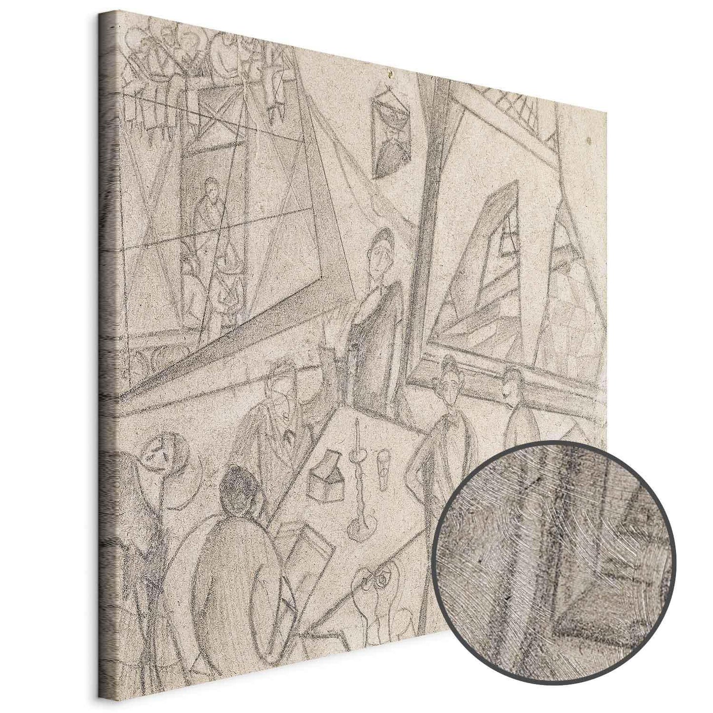 Leinwandbild - Frida Kahlo – Frida and Her Contemporaries