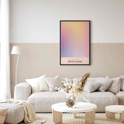 Leinwandbild - Peaceful Drift - Delicate Pastel Shades Creating a Harmonious Whole Artgeist