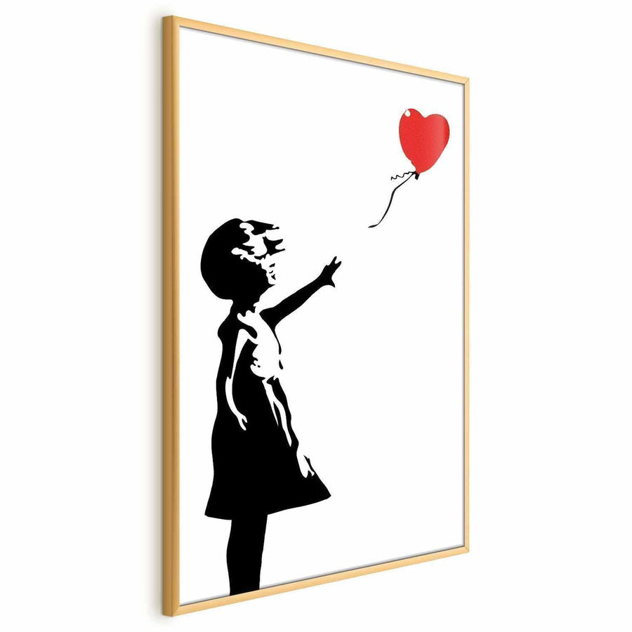 Poster - Girl with a Balloon Artgeist