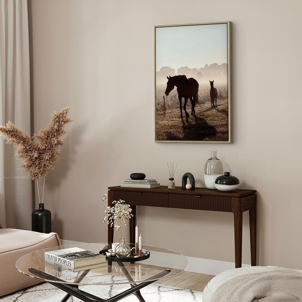 Leinwandbild - Morning of Memories (1 Part) Vertical