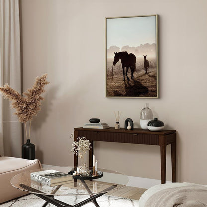 Leinwandbild - Morning of Memories (1 Part) Vertical