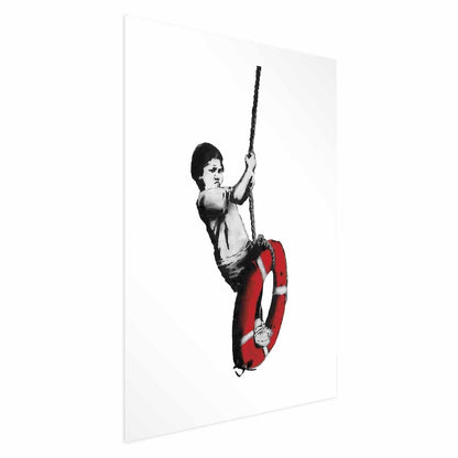 Poster - Banksy: Boy on a Rope Artgeist