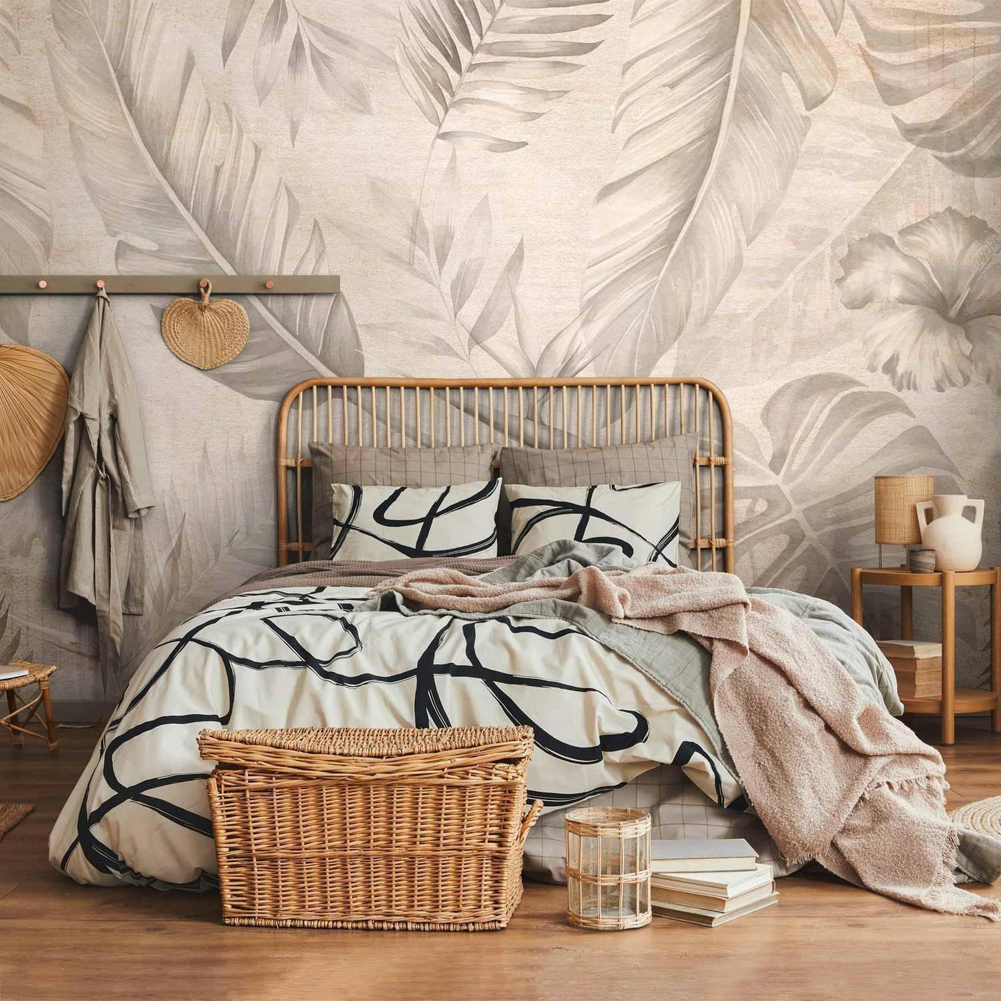 Fototapete - Tropic in Sepia