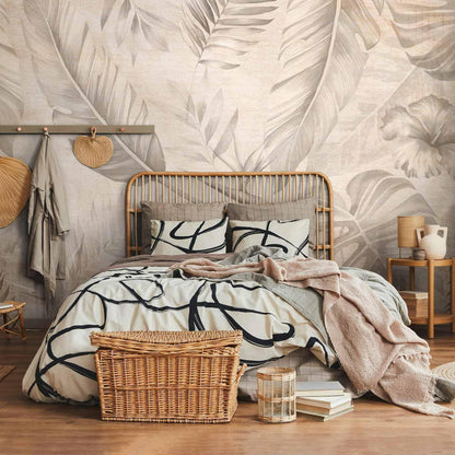 Fototapete - Tropic in Sepia