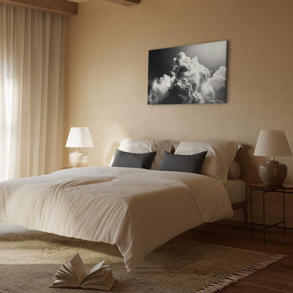 Leinwandbild - Clouds Like from Dreams: Let the Sun Illuminate Your Day – A Visual Feast