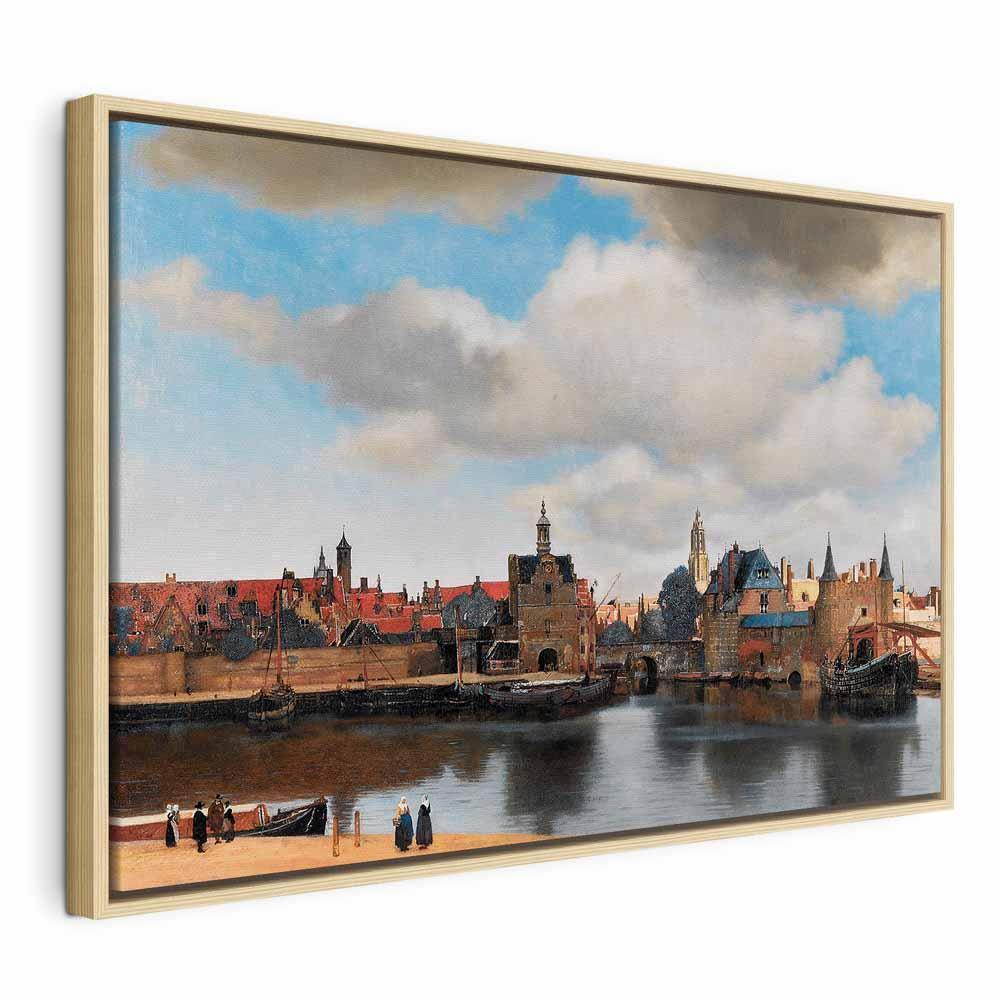 Leinwandbild - Jan Vermeer – View of Delft