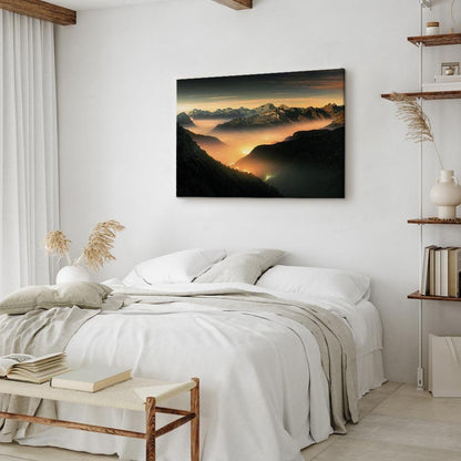 Leinwandbild - Mountain Breath (1 Part) Wide - Third Variant