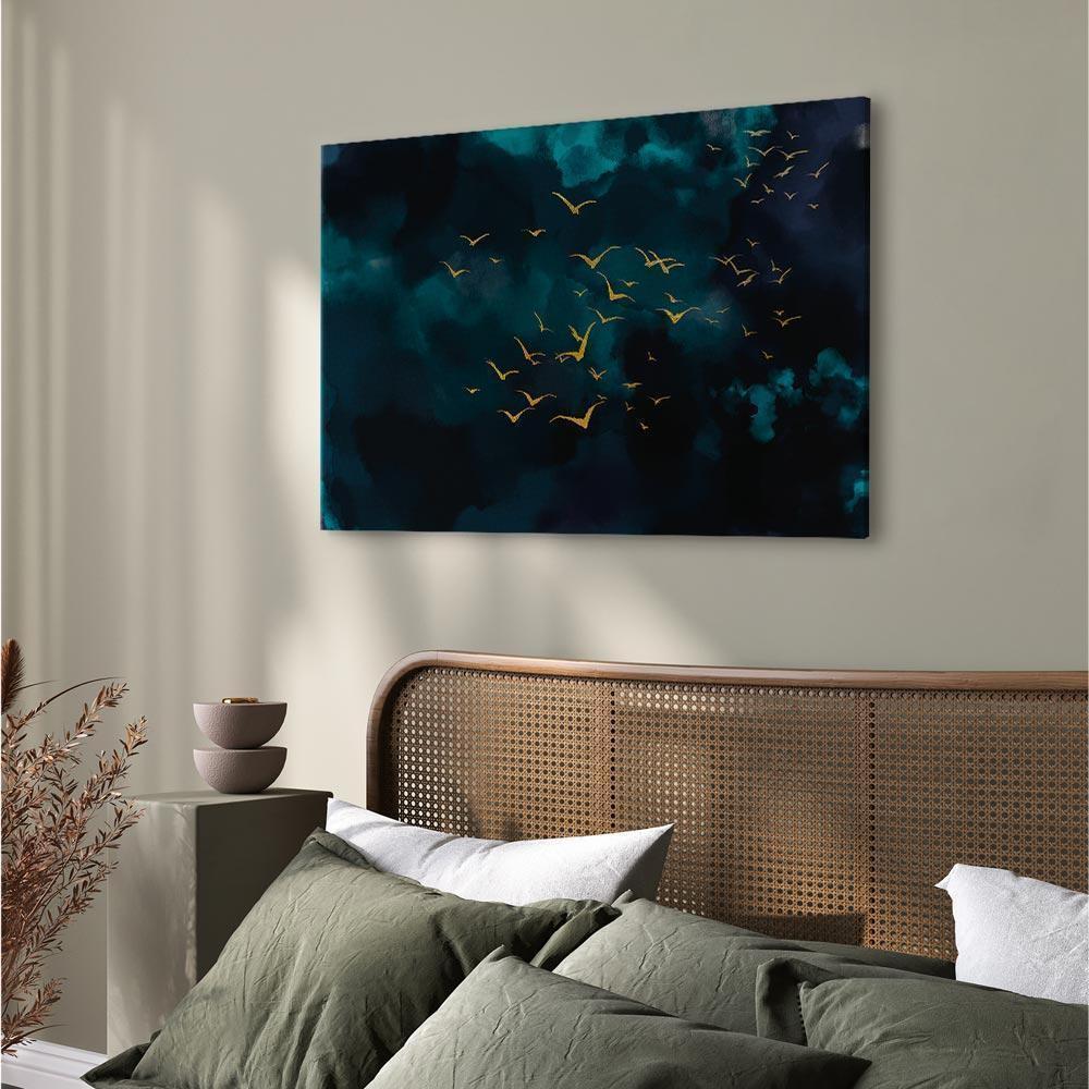 Leinwandbild - Sky Before the Storm (1 Part) Wide