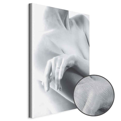 Leinwandbild - Feminine Delicacy (1 Part) Vertical