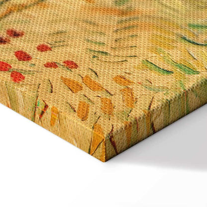 Leinwandbild - Vincent van Gogh – Fields with Poppies