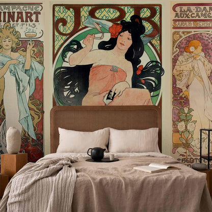 Fototapete - Alphonse Mucha Women's