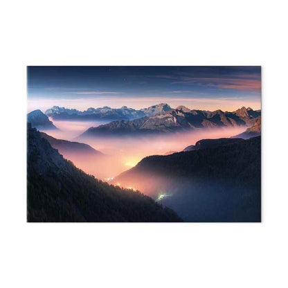 Leinwandbild - Mountain Breath (1 Part) Wide - First Variant