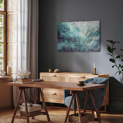 Leinwandbild - Fish in the ocean