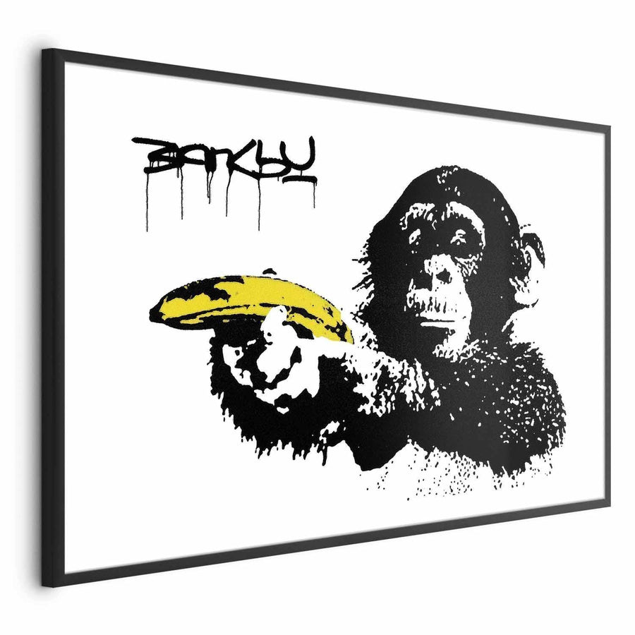 Poster - Banksy: Monkey with a Banana Artgeist