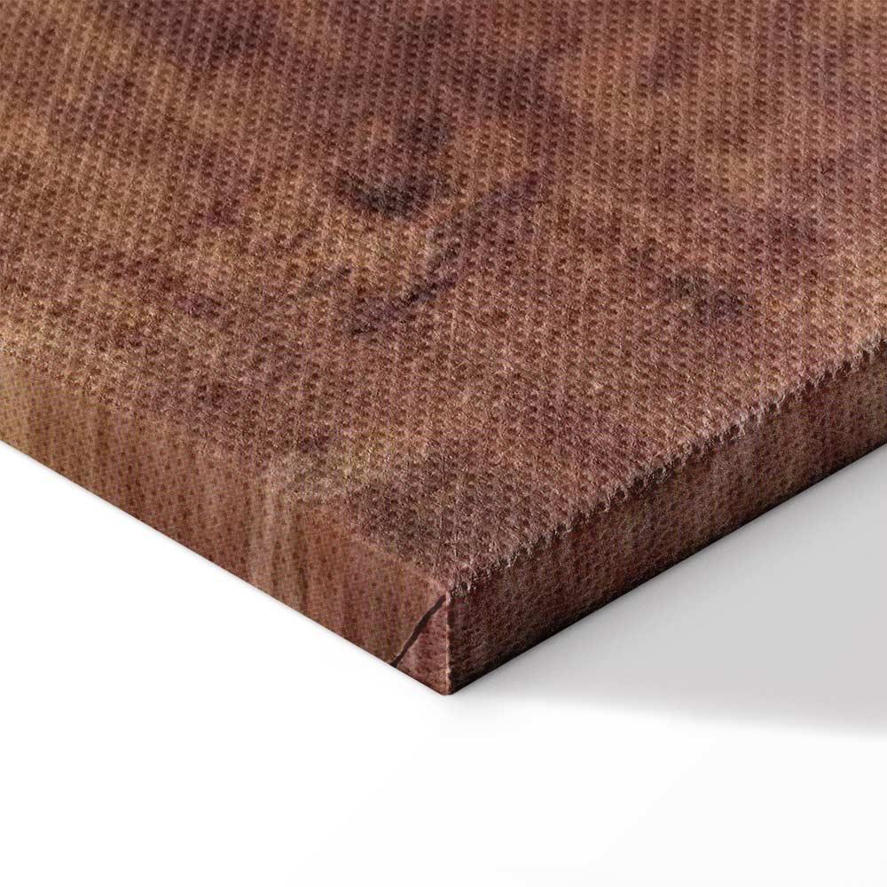 Leinwandbild - Leonardo da Vinci – Head of a Young Woman (Leda)