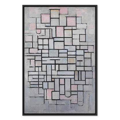 Leinwandbild - Piet Mondrian – Composition No IV