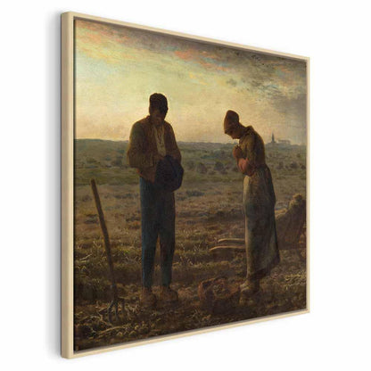 Leinwandbild - Jean-François Millet – The Angelus