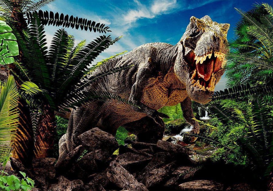 Fototapete - Angry Tyrannosaur Artgeist
