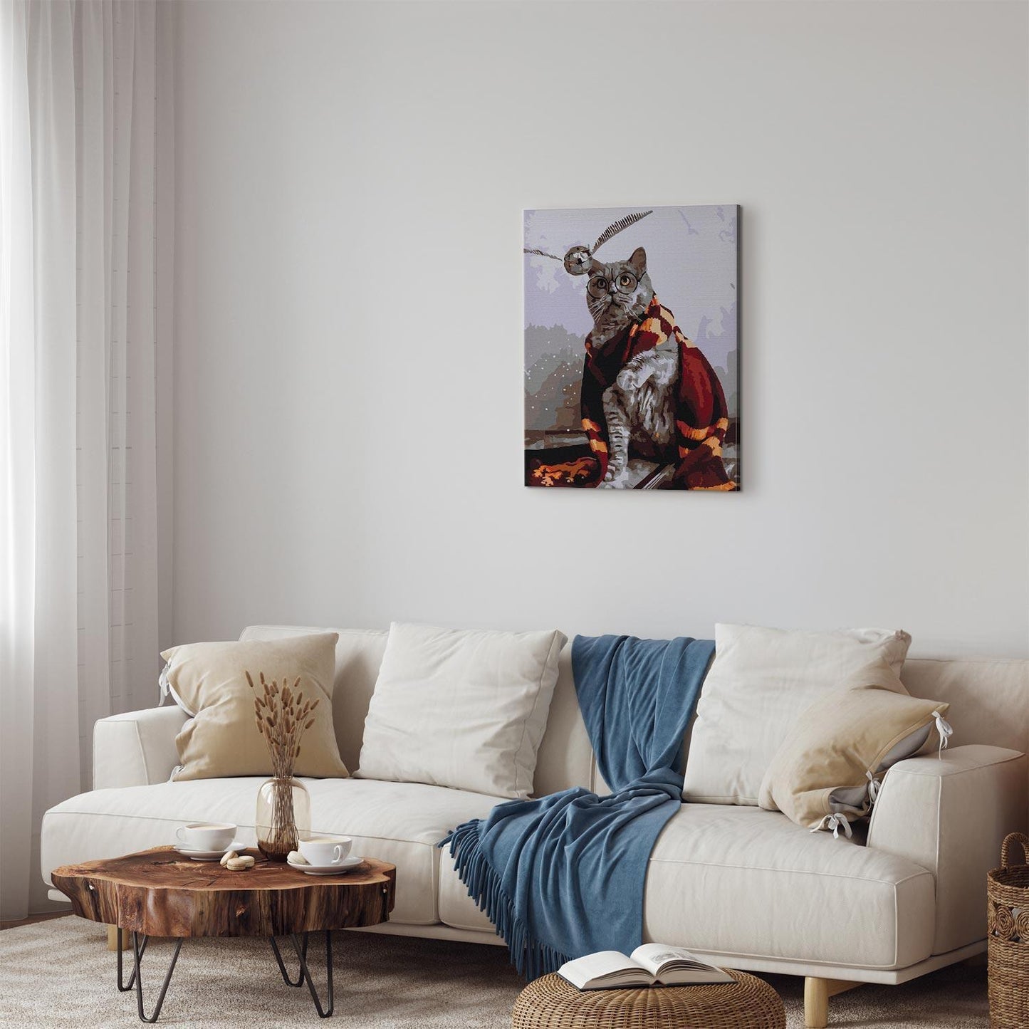 Malen nach Zahlen - Magical cat