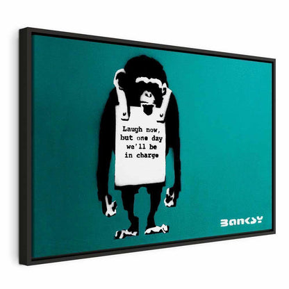 Leinwandbild - Angry Monkey (1 Part) Vertical