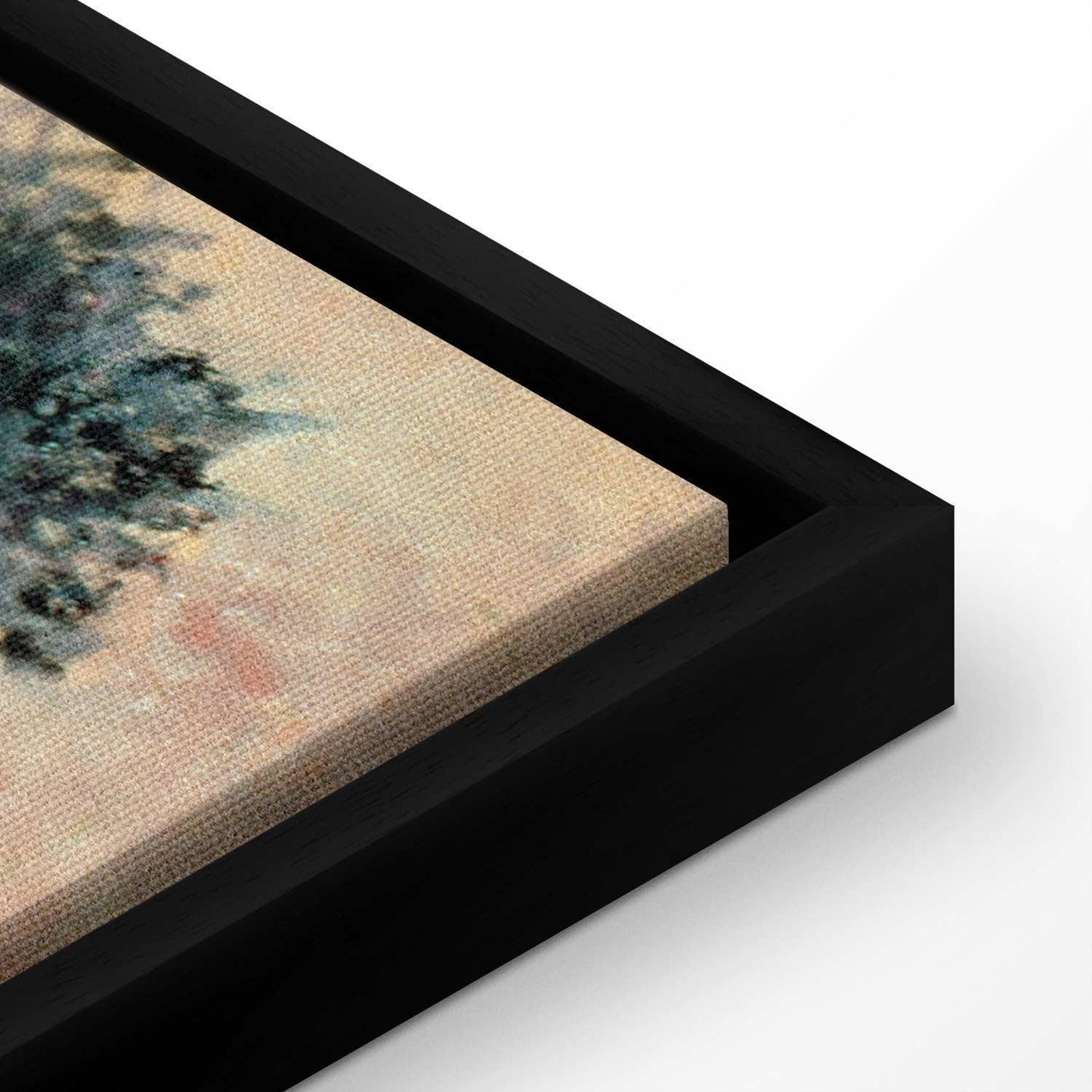 Leinwandbild - Claude Monet – Field with wild Poppies