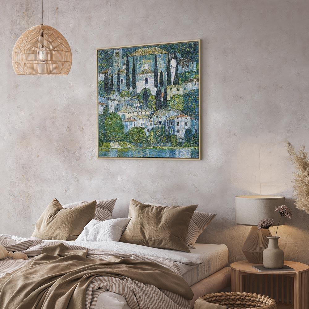 Leinwandbild - Gustav Klimt – Church in Casson