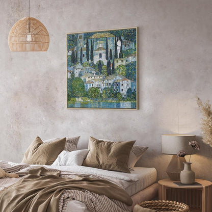 Leinwandbild - Gustav Klimt – Church in Casson