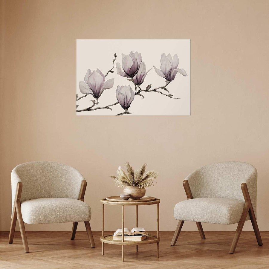 Poster - Painted Magnolias Artgeist
