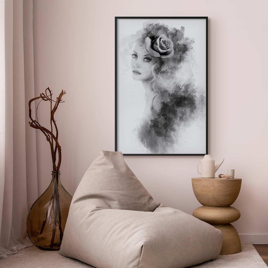 Poster - Watercolor Portrait Artgeist