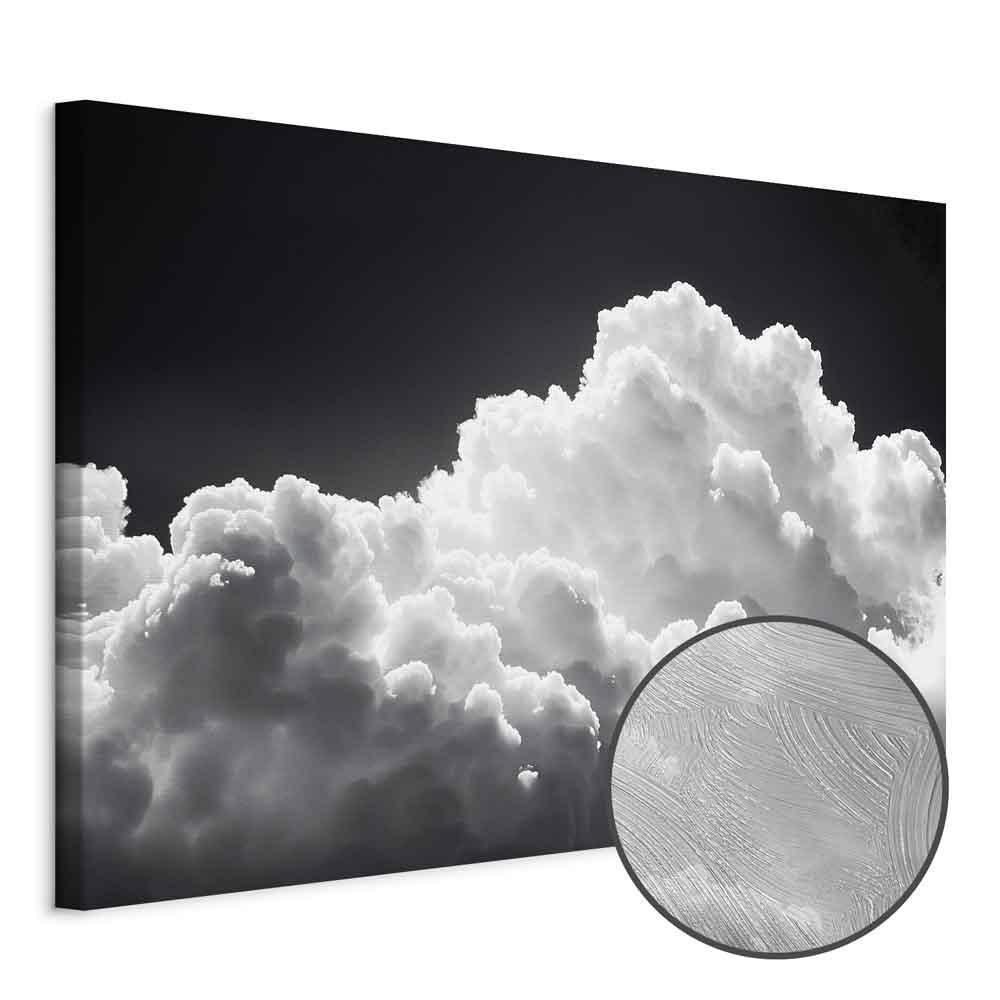 Leinwandbild - Discover the Endless Play of Sunlight – Clouds and Shadows in the Sky